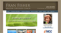 Desktop Screenshot of franfishercoach.com